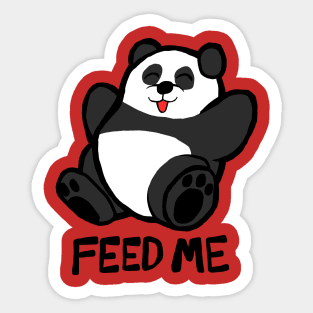 Feed Me Sticker